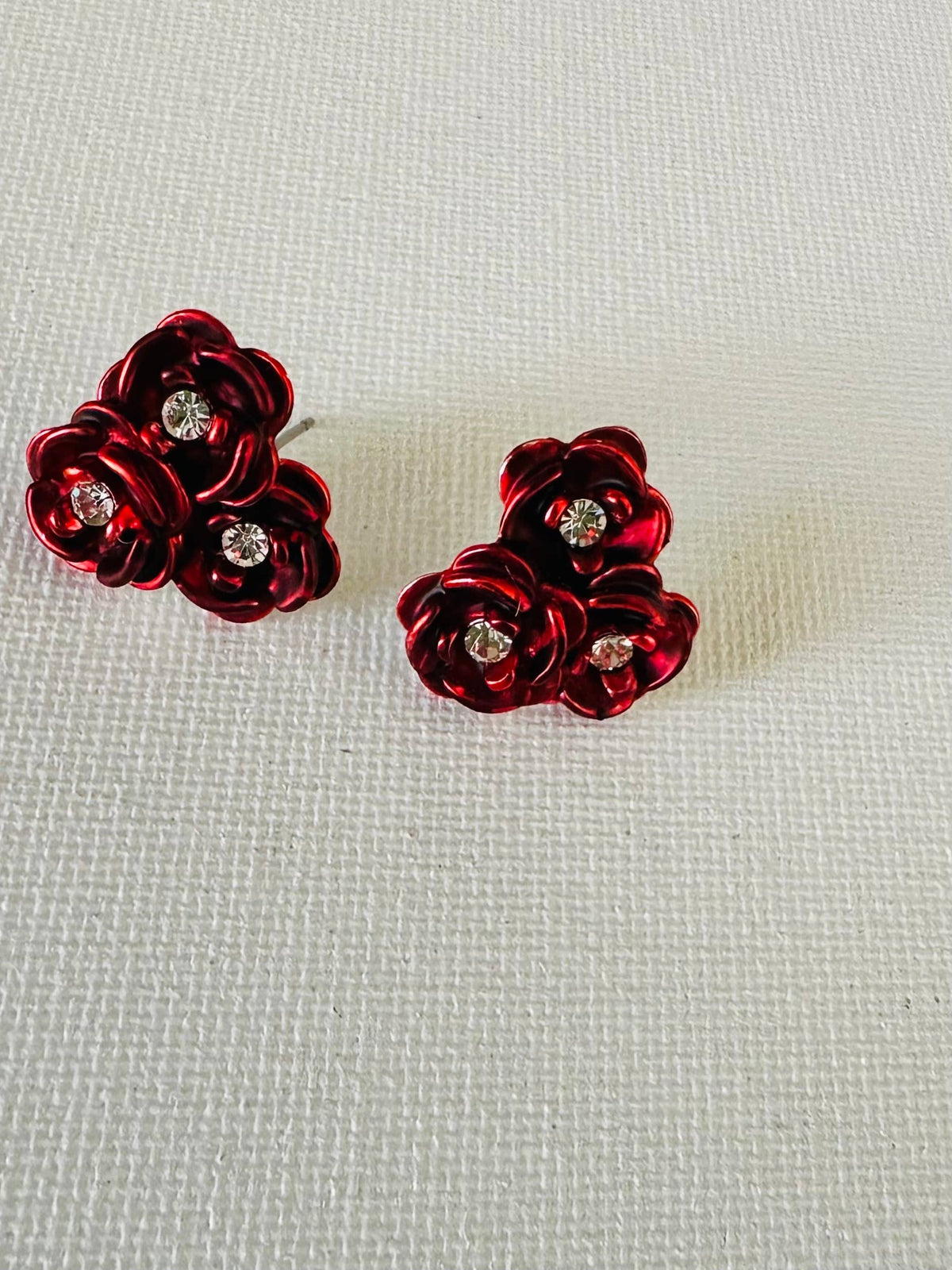 Roses Earrings-POST/horse lovers Jewelry