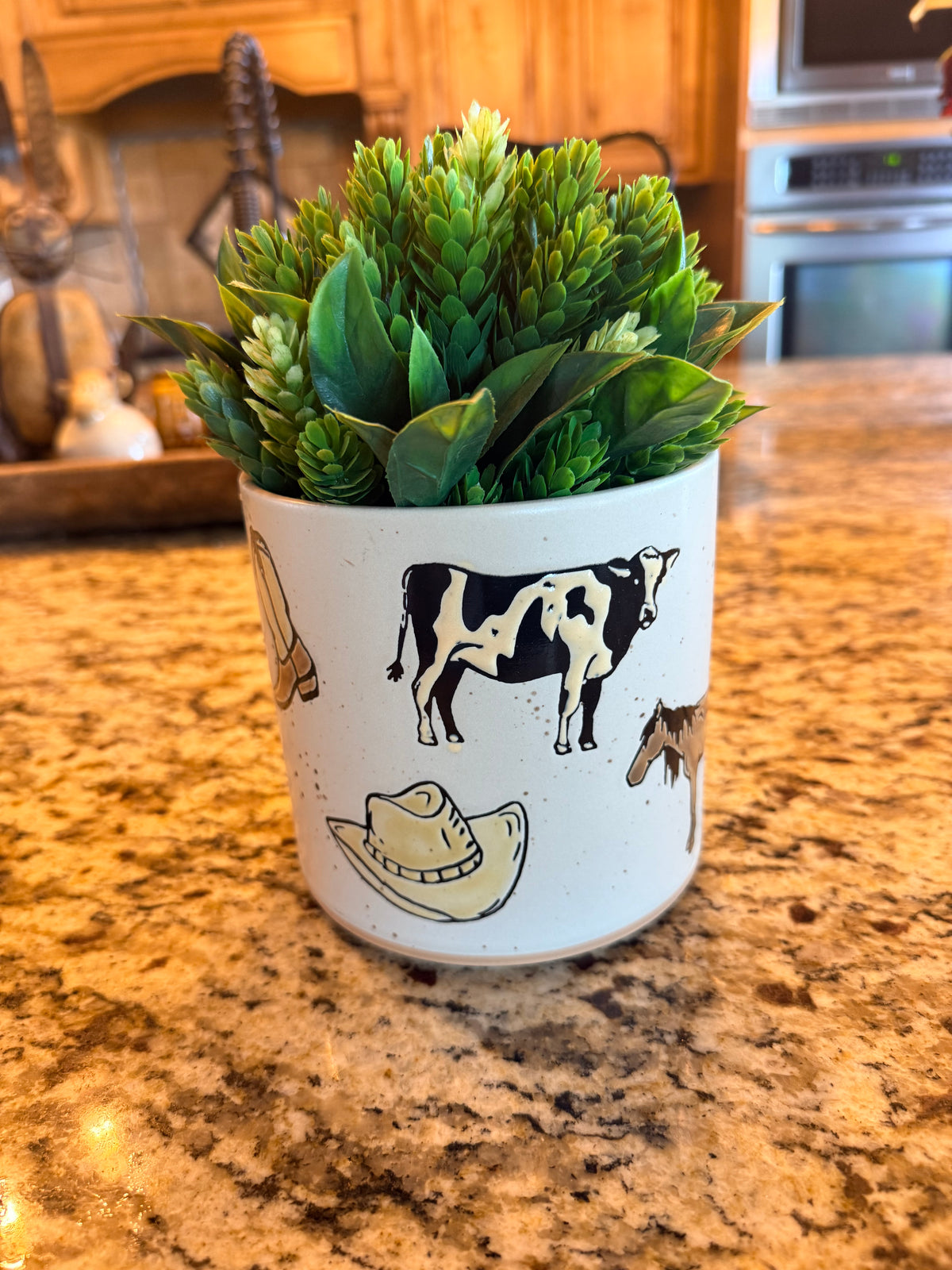 Western icon planters