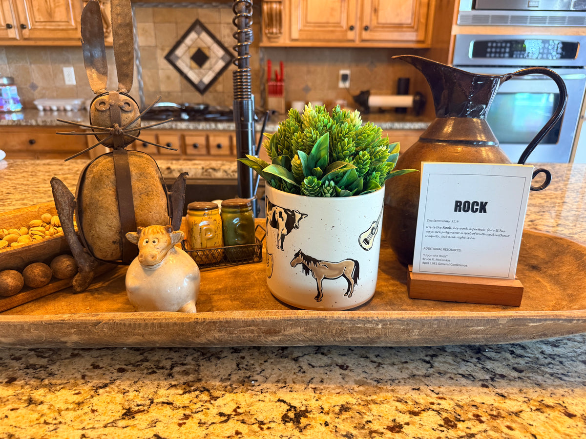 Western icon planters