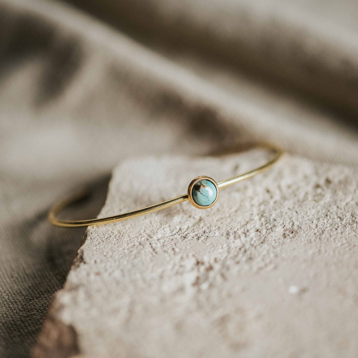 Hyalite Stacker//Turquoise 6mm/8mm