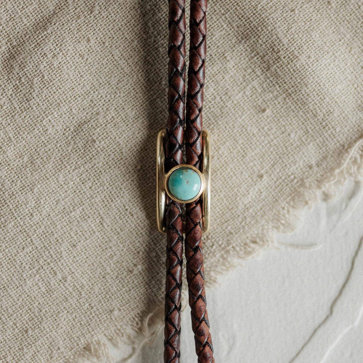 Shepherd Bolo Tie  / Turquoise