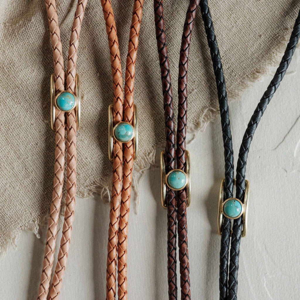Shepherd Bolo Tie  / Turquoise