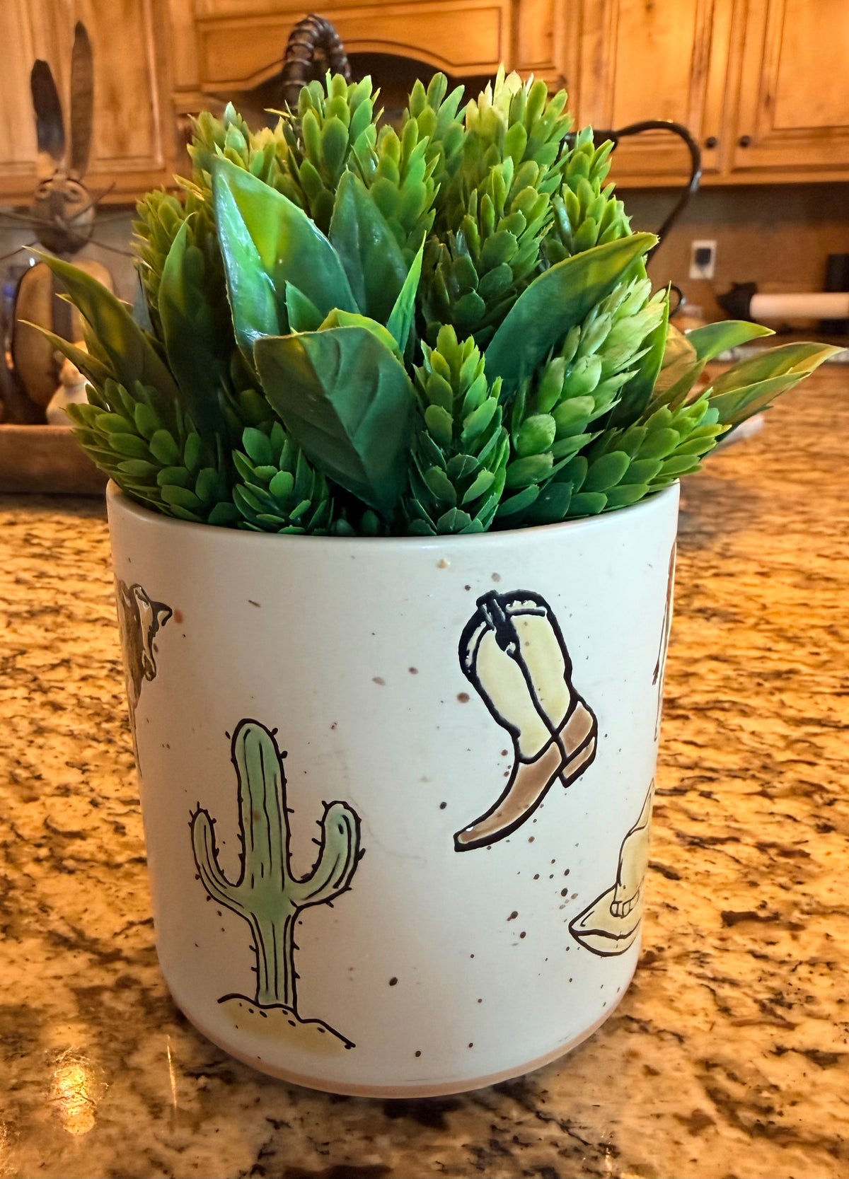 Western icon planters