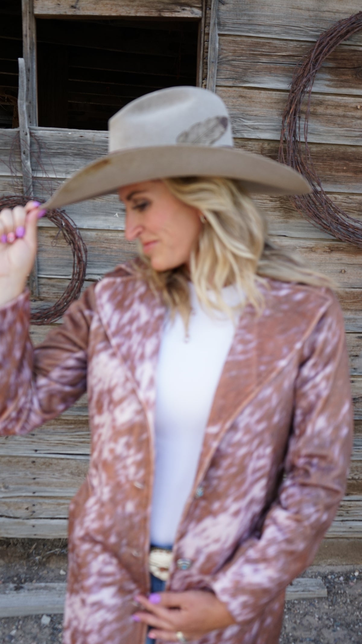 Cows Come Home Long Jacket