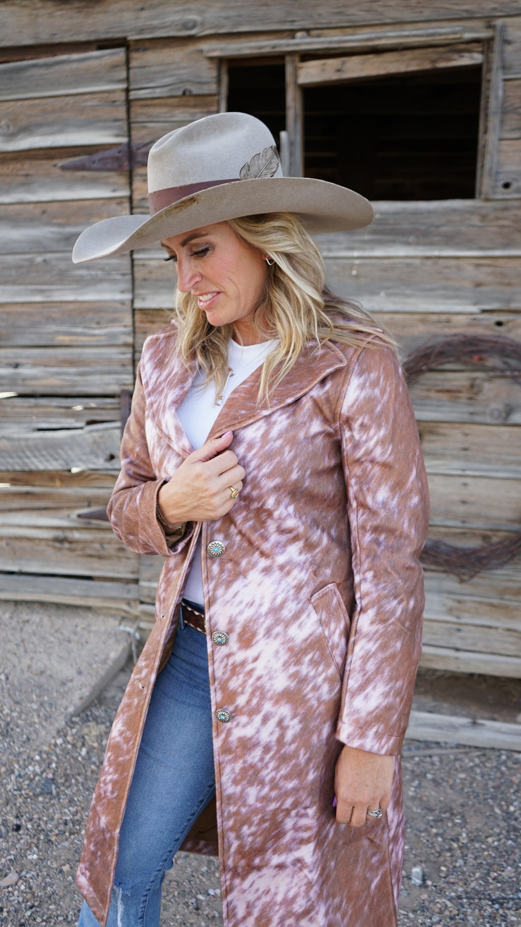 Cows Come Home Long Jacket