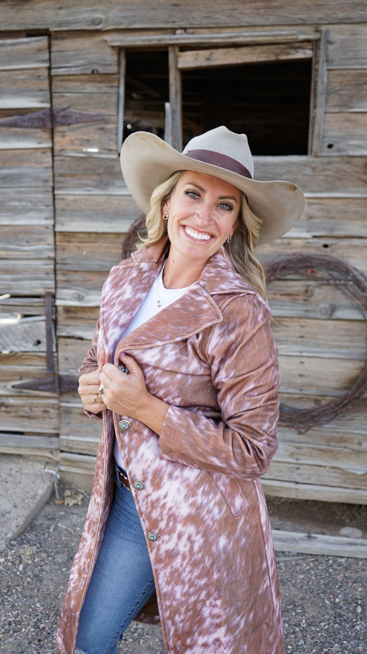 Cows Come Home Long Jacket