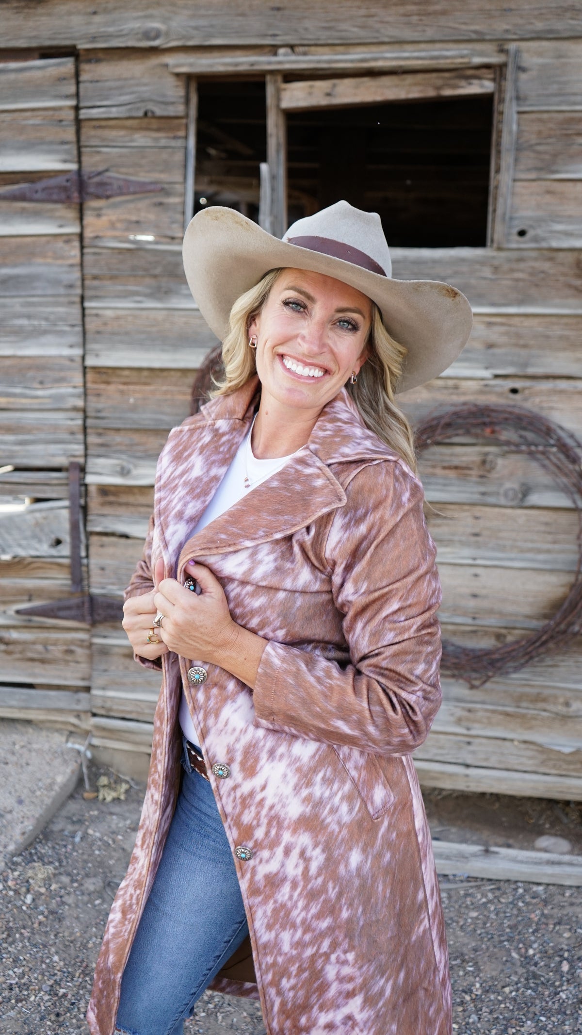 Cows Come Home Long Jacket