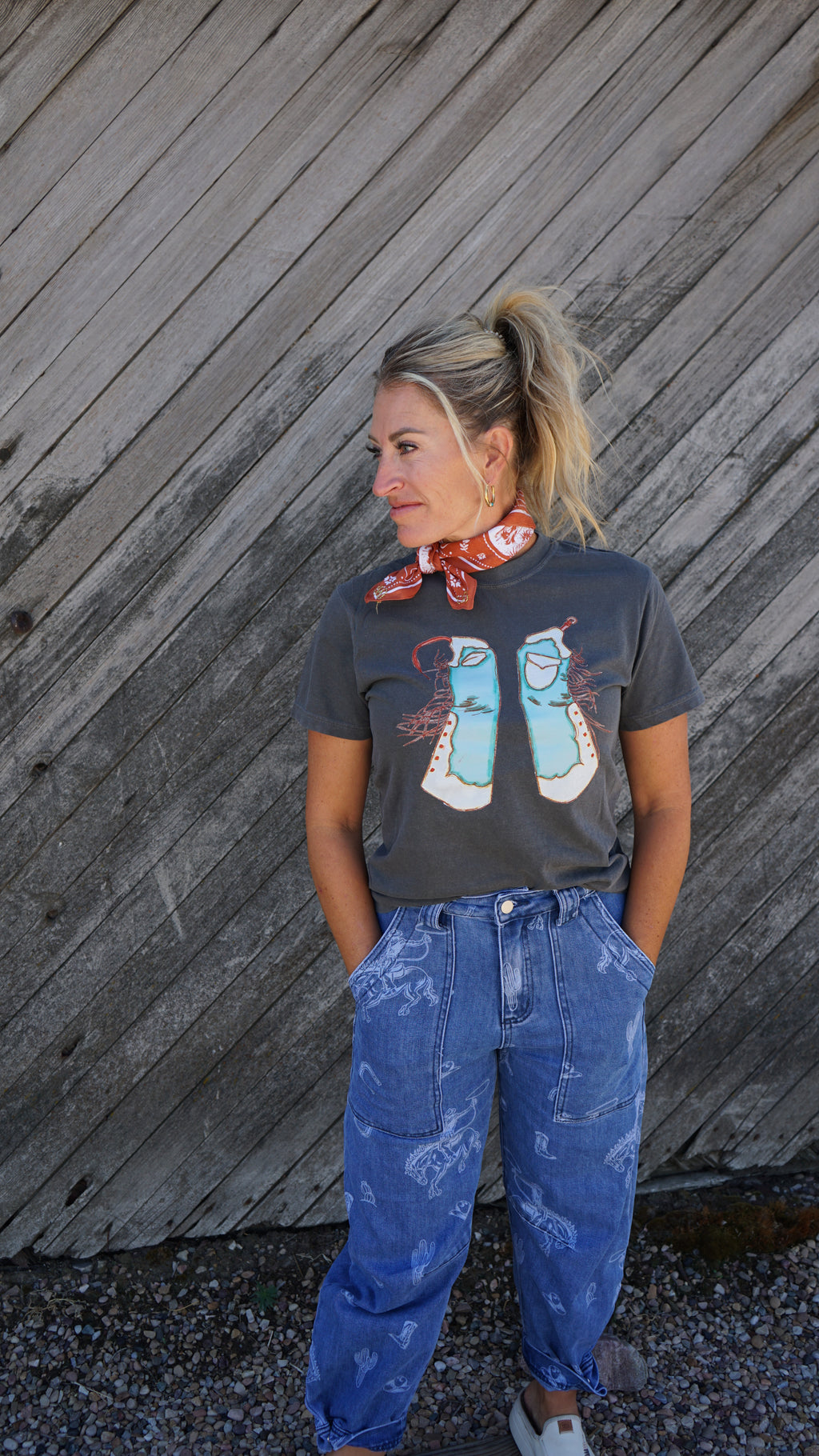 Cowboy Chaps  Graphic Tee
