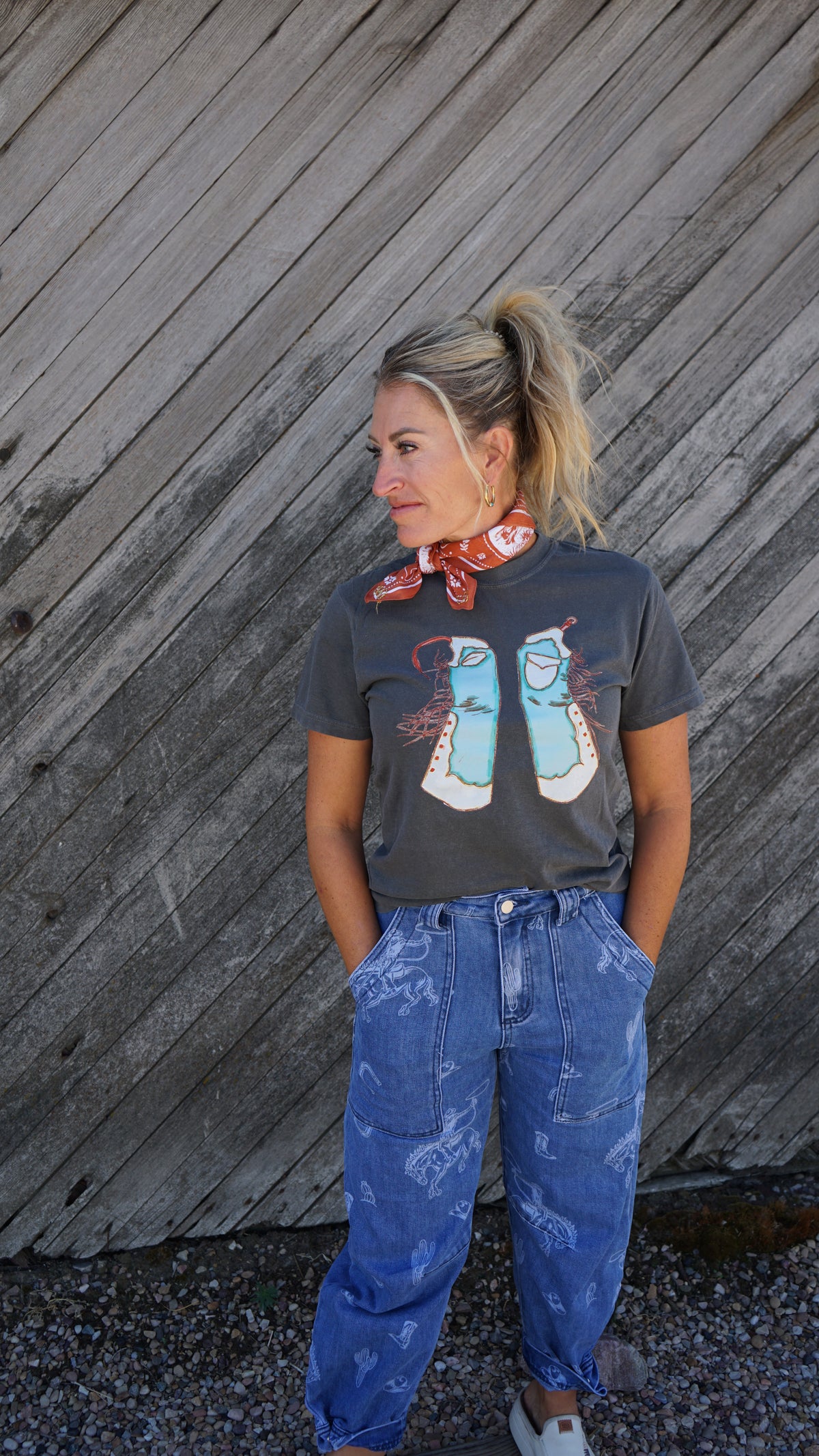 Cowboy Chaps  Graphic Tee