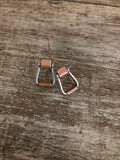 Saddle Stirrup Earrings / Post on CARD Jewelry