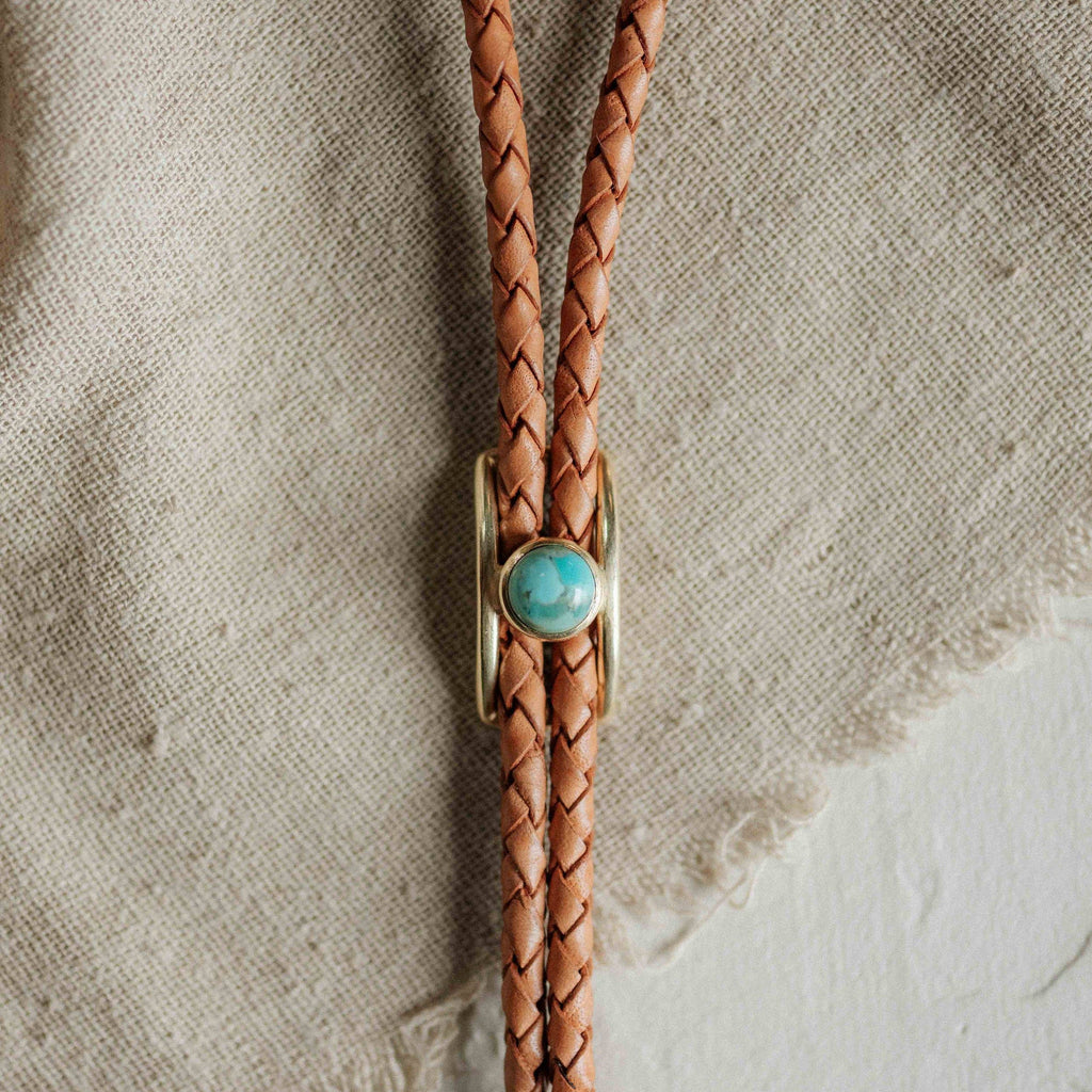 Shepherd Bolo Tie  / Turquoise