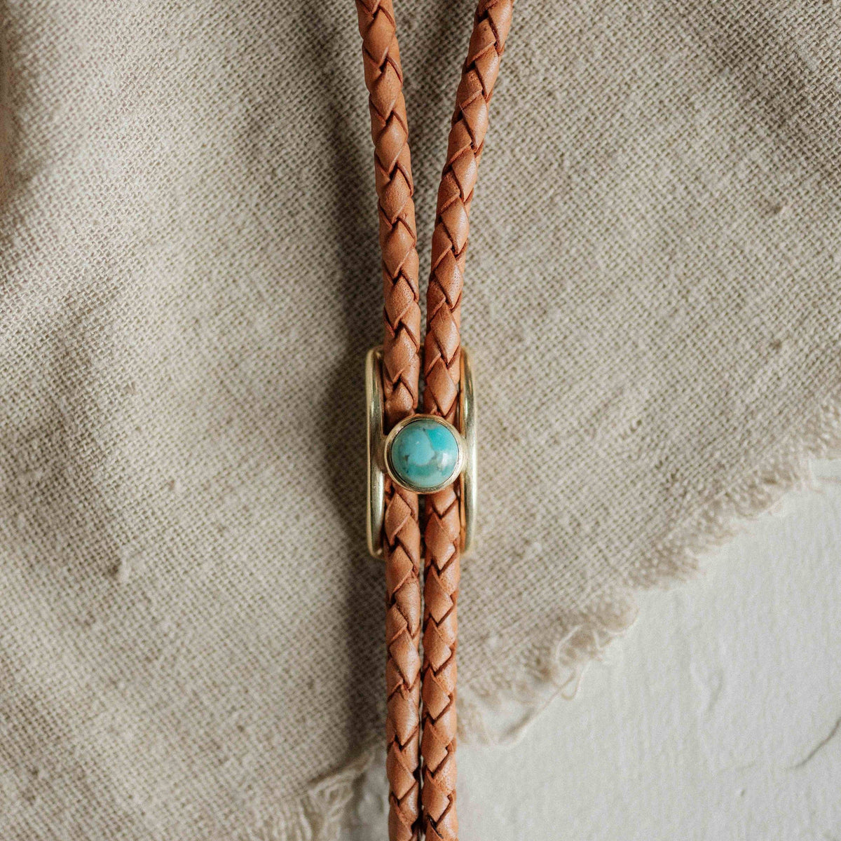 Shepherd Bolo Tie  / Turquoise
