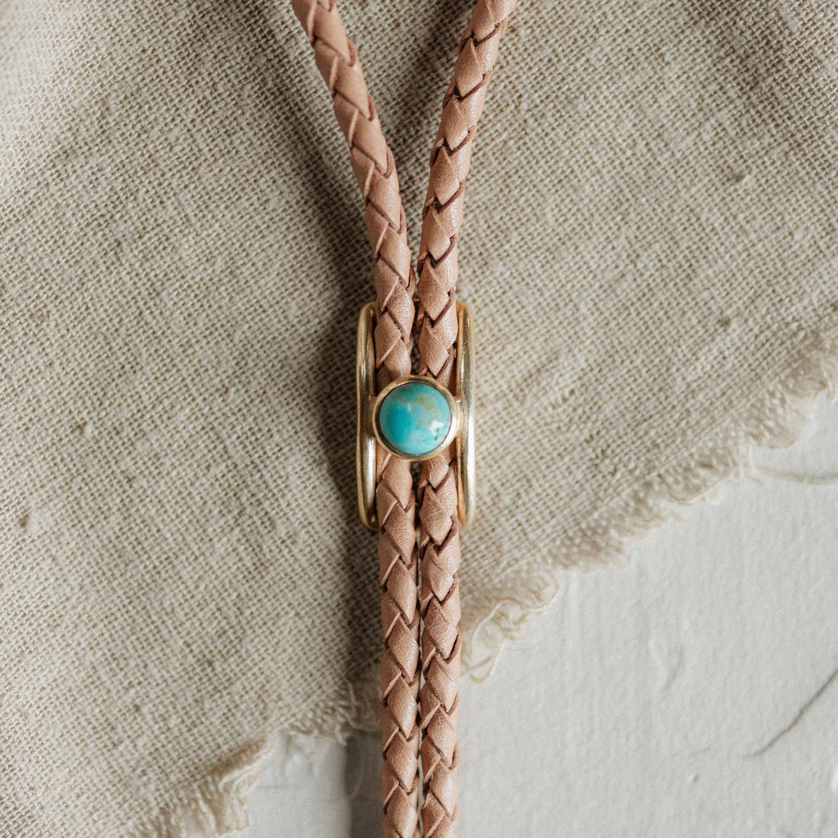 Shepherd Bolo Tie  / Turquoise